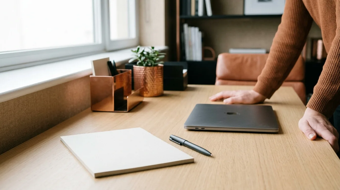 sales effective pre call planning checklist tools on a desk